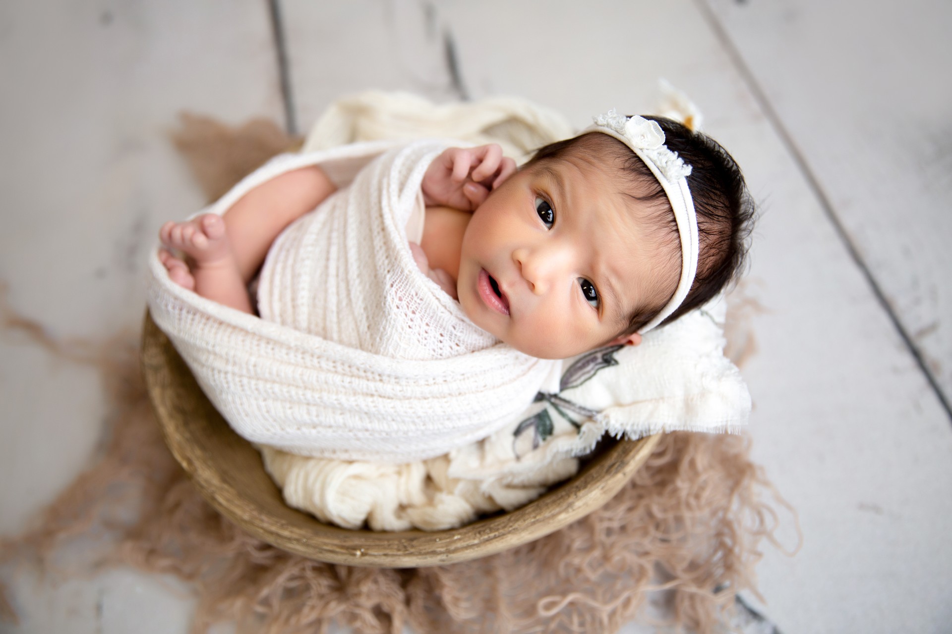 Newborn photography session