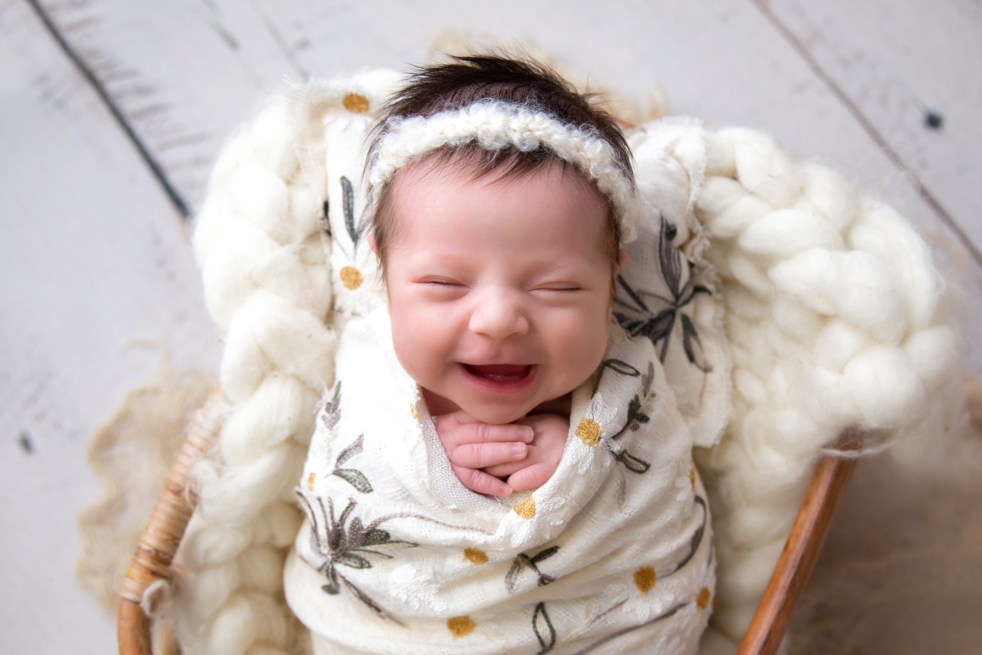 Newborn photography session