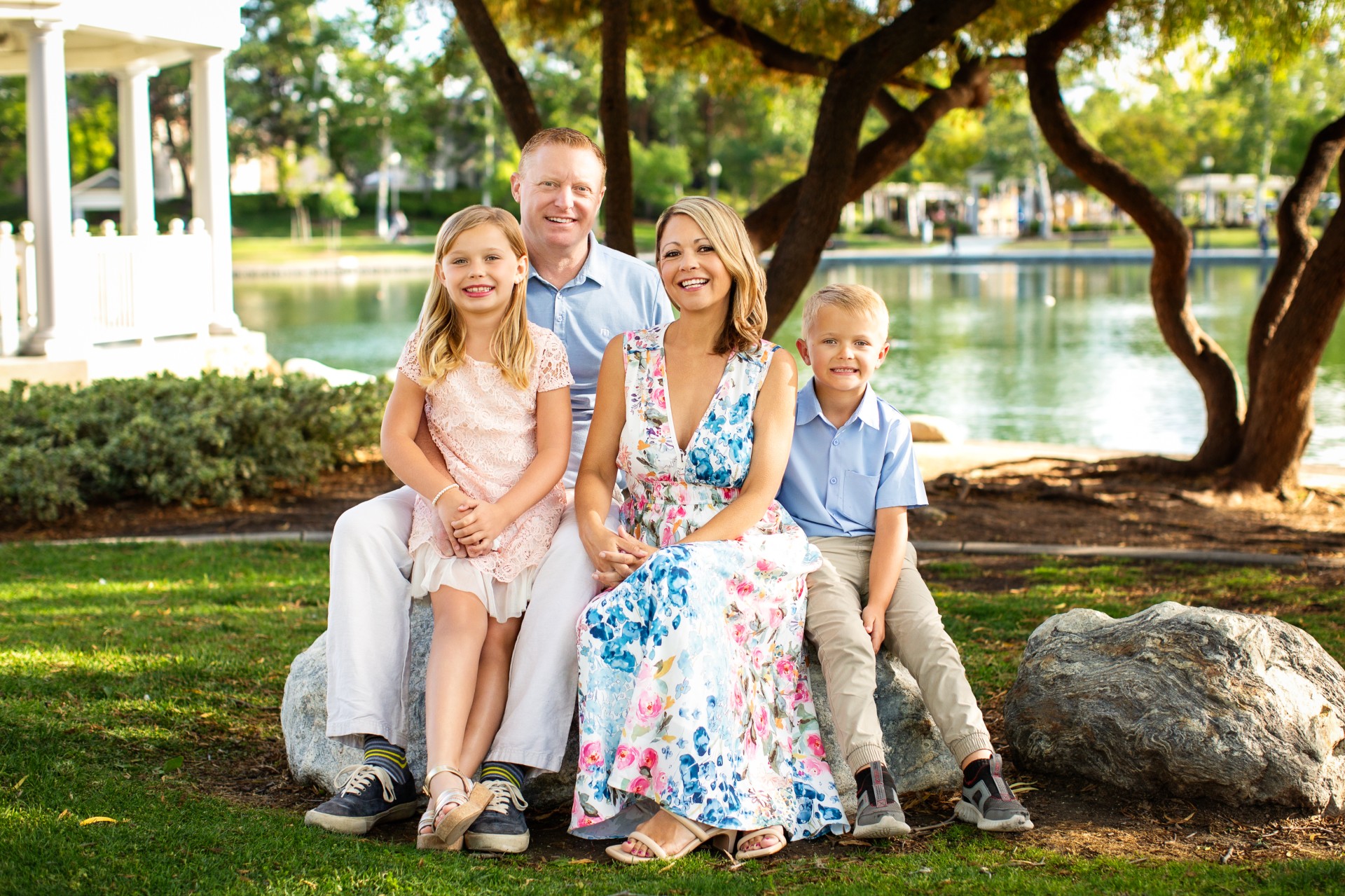 Harveston Lake Park Temecula family photographer