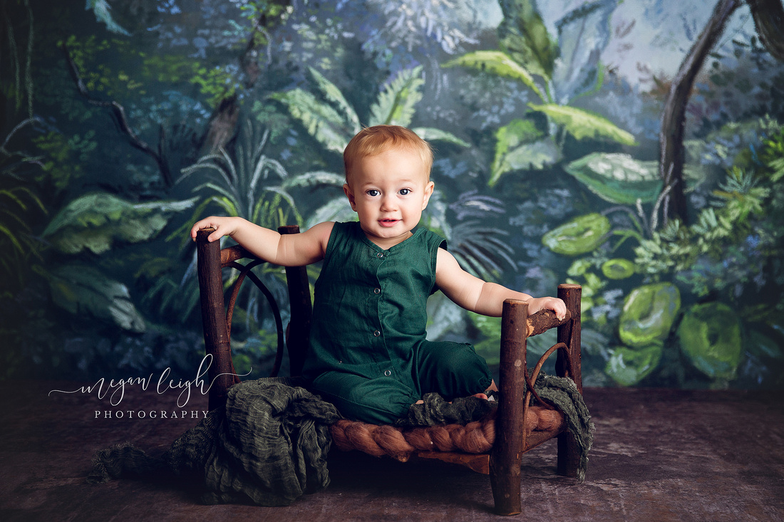 Child studio photogpraphy with props for fun portraits
