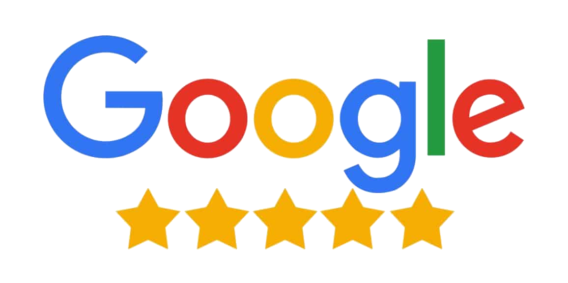 5 Star Reviews on Google